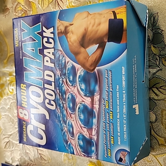 Cryo-Max Cold Pack, 8 Hour Reusable Cold Therapy Ice Pack for Elbows, Knees, - Picture 10 of 13
